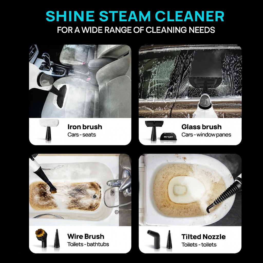 Shine Ultimate Handheld Steam Cleaner™