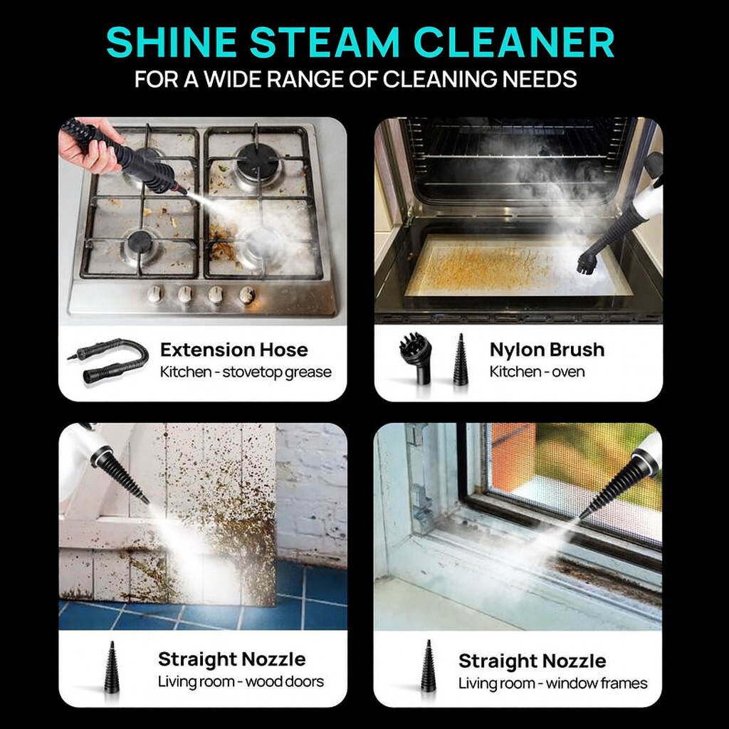 Shine Ultimate Handheld Steam Cleaner™
